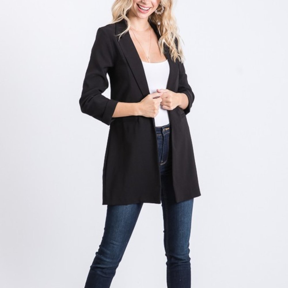 Classic Black Blazer